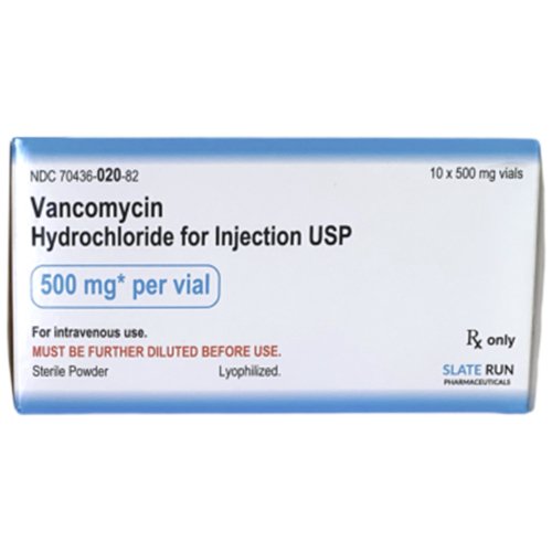 Vancomycin HCl 500mg Injectable Powder