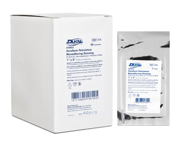 Xeroform™ Petrolatum Nonadherent Dressing | 1" x 8" 