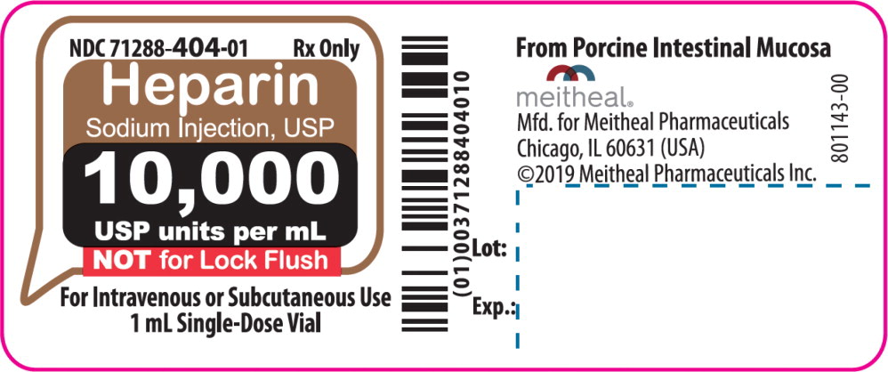 Heparin Sodium 10,000iu | 1mL Injectable SDV