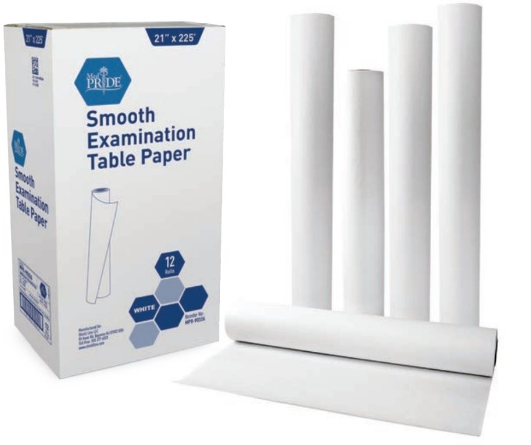 Shieldline® Smooth Exam Table Paper | 21” x 225 ft.