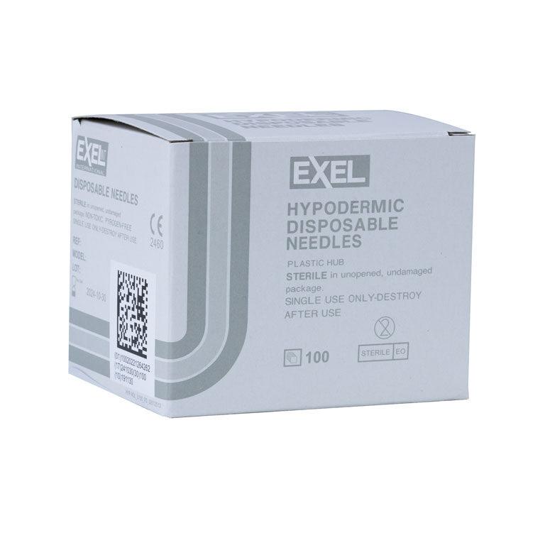 Exelint Standard Hypodermic Needles | 27g x 1/2"