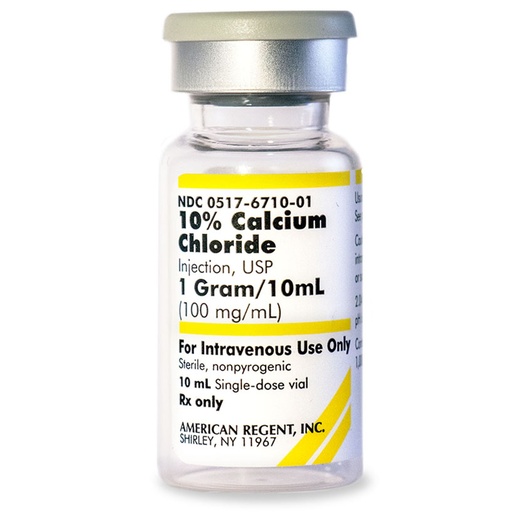 [AND-00517671010] Calcium Chloride 10% | 100mg | 10mL Injectable SDV