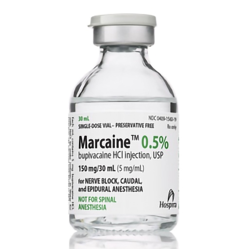 [PFZ-00409156029] Marcaine™ (Bupivacaine) 0.5% | 5mg | 30mL Injectable SDV 