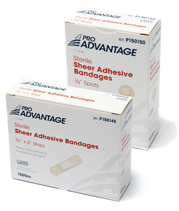 Pro Advantage® Plastic Adhesive Strips