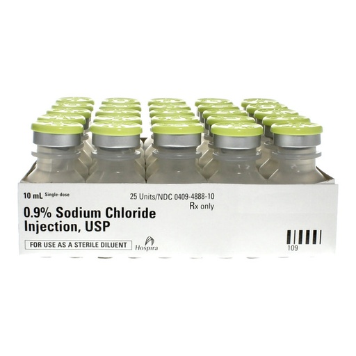 [PFZ-00409488810] Sodium Chloride 0.9% | 10mL Injectable PF SDV