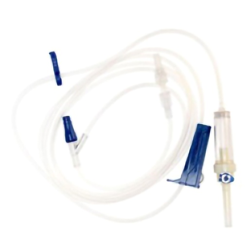 [TRU-TCBINF033G] TrueCare™ IV Admin Set 1 Port 92" | 20 Drops | 15mu Filter