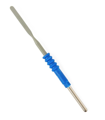 [MED-EST0012M] PTFE Coated Cautery Electrodes Modified Blade Tip | 2-1/2"