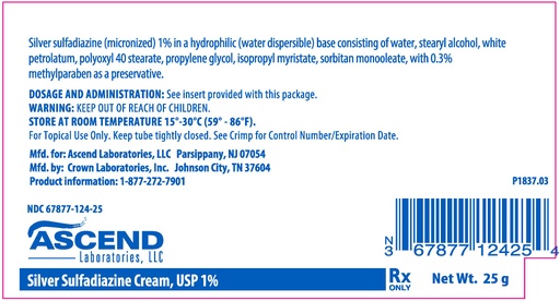 [ASC-6787712405] Silver Sulfadiazine (SSD) 1% | 50gm Cream Tube